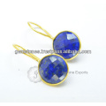 Handmade 925 Sterling Silver Lapis Lazuli Earring Wholesale Supplier for Earring